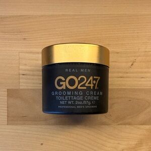 GO247 Grooming Cream for Men - Black and Gold